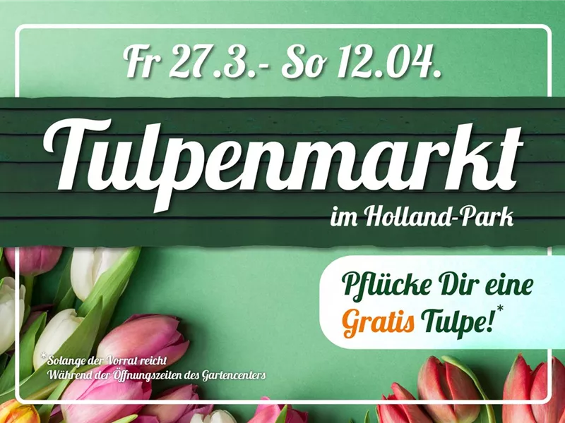 Tulpenmarkt im Holland-Park