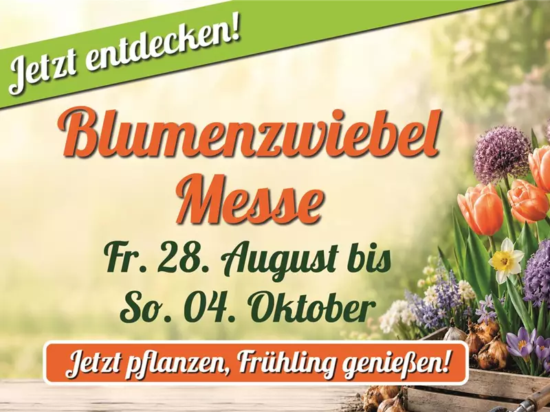 Blumenzwiebel Messe im Gartencenter Schwanebeck
